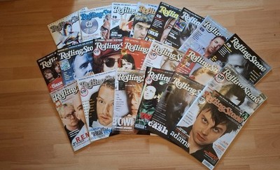 21 Rolling Stone Magazine, 1995, 1996, 2002, 2003, Musikzeitschrift Konvolut,