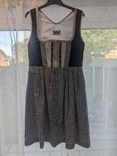 Vintage Stockerpoint German Oktoberfest Gingham Dirndl Dress. German 44 UK 16