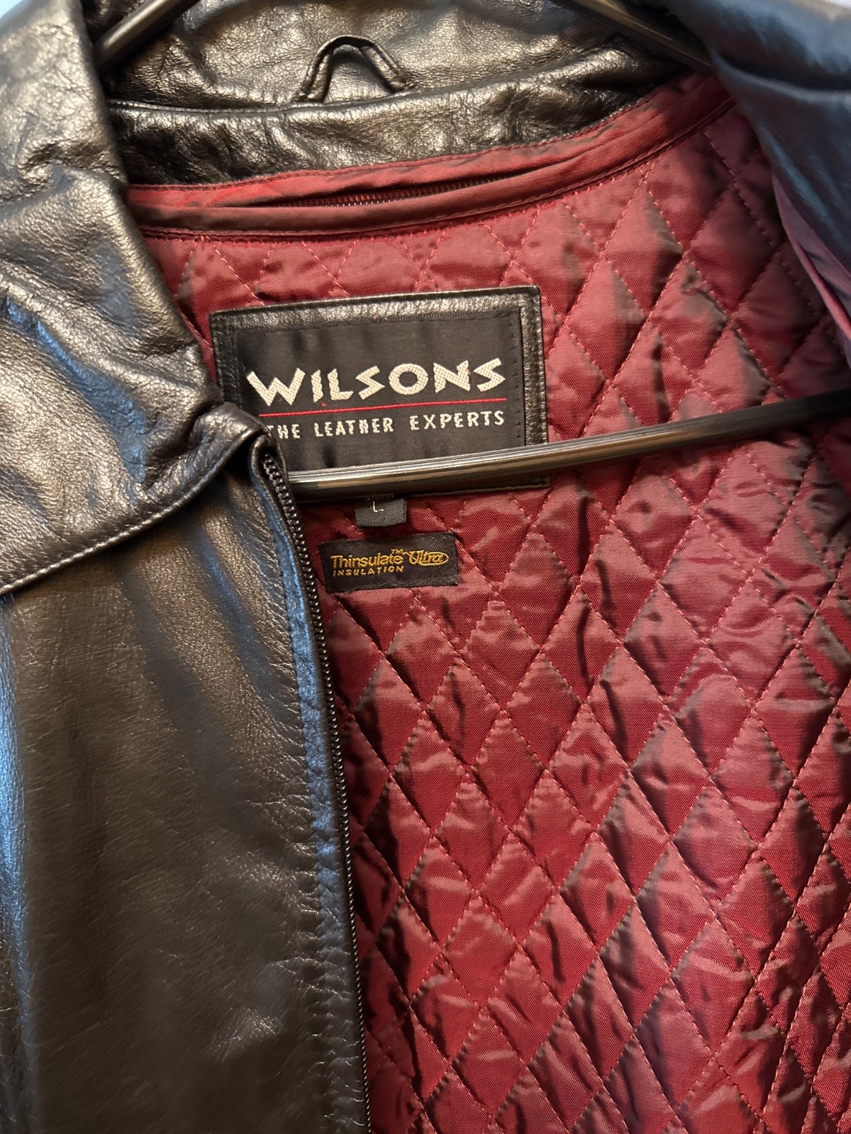 womens leather jacket large