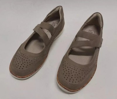 easy Street Damen Schuhe Komfort Gr. 5,5 Sommer beige