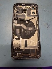 OEM Apple iPhone 12 -BLACK- Glass Housing Frame Replacement - FAST SHIPPING