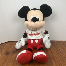 Vintage 1984 Disney Mickey Mouse Plush 22" Stuffed Doll