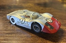 Vintage TYCO Pro Porsche 908 Silver Long Nose HO Slot