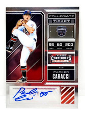 PARKER CARACCI /99 AUTO ~ 2018 PANINI ELITE EXTRA EDITION / AUTOGRAPH #USA-PC