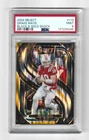 2024 Panini Select Drake Maye RC #113 Black & Gold Shock Prizm Premier PSA 9