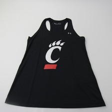 Cincinnati Bearcats Under Armour Sleeveless Shirt Women's Black New
