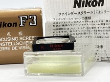  MINT in Box w/ Case  Nikon Focusing Screen " Type K " Split For F3 From JAPAN