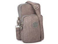 Bag Street Kleine Schultertasche Leicht UmhäNgetasche Damen Herren Grau