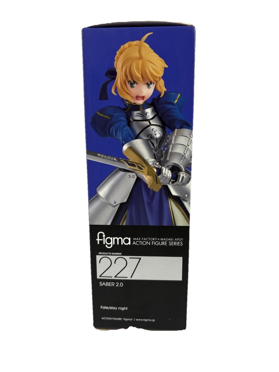 Figma 227 Fate/Stay Night Saber 2.0 Action Figure Max Factory NEW