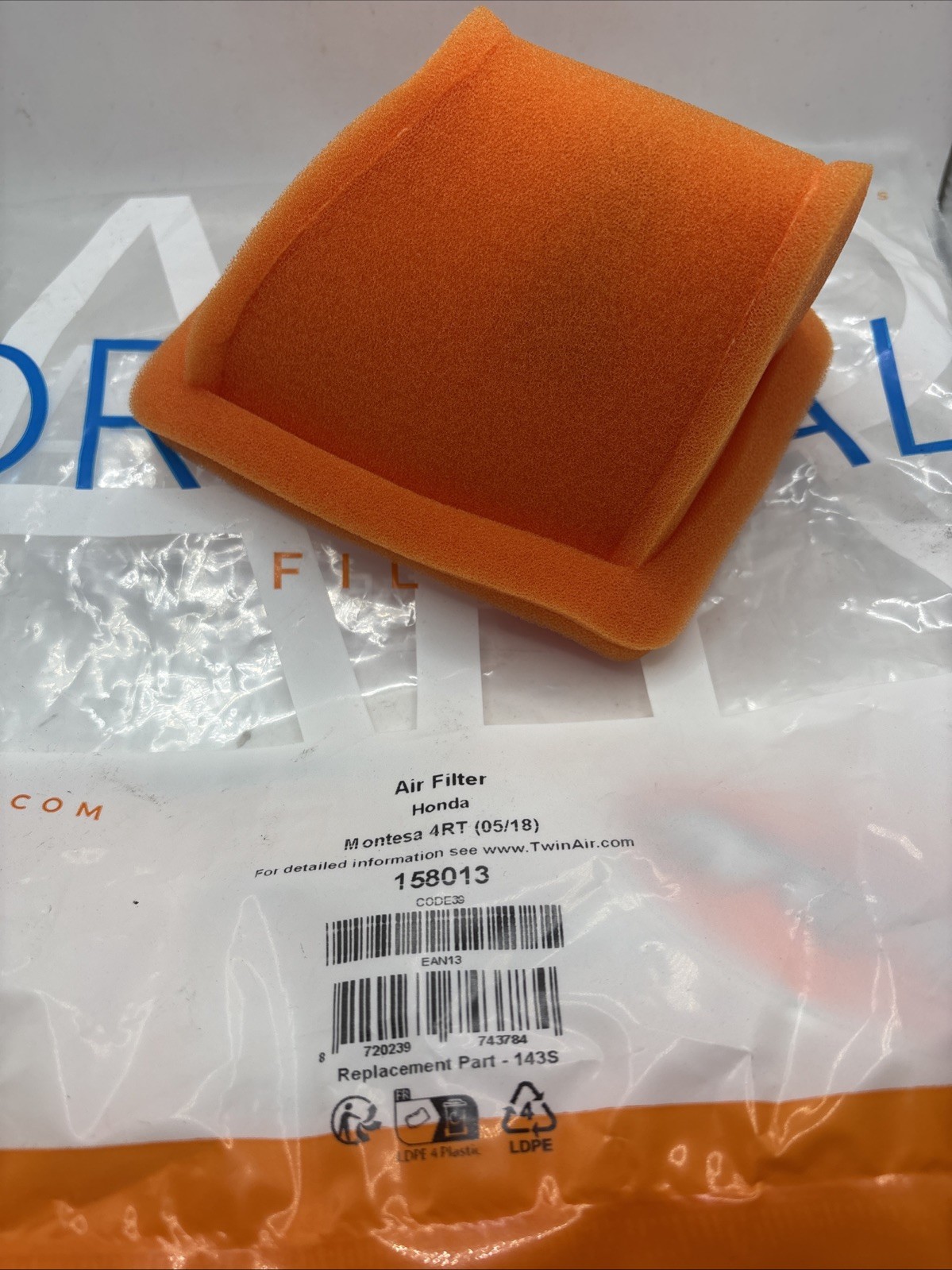 Twin Air Air Filter For Montesa 315R 1997-2004 4RT 250 260 300 301 2005-2024