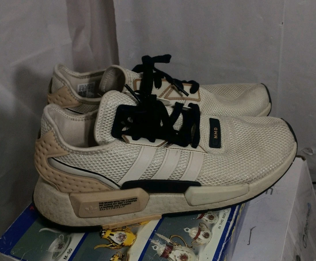 adidas NMD_R1 Aluminium White for Sale | Authenticity Guaranteed | eBay