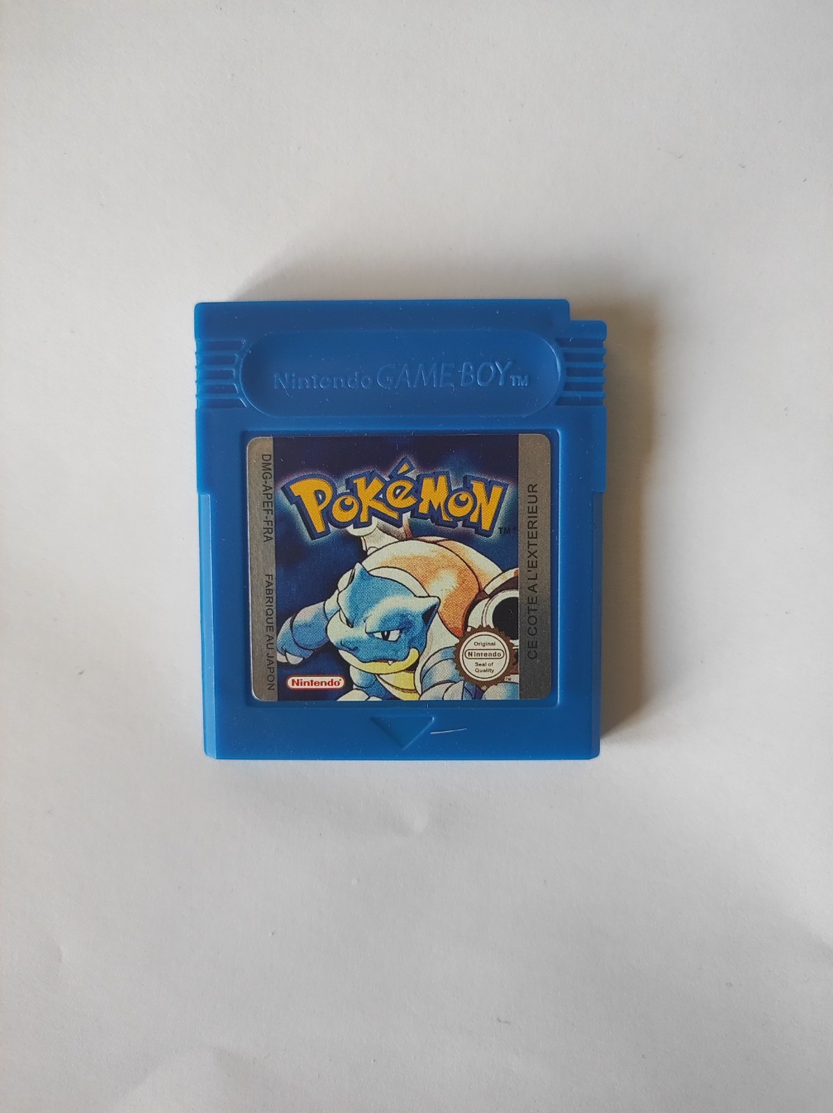 Pokemon version bleue Game Boy Color Advance français