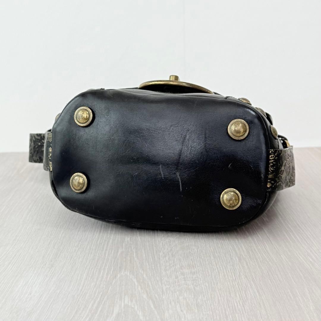 Archive Diesel The Rubens Leather Shoulder Bag Vintage Military 