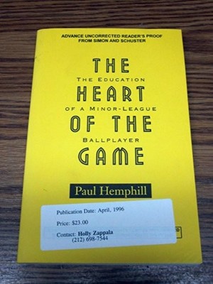 HEART OF THE GAME: The Education of a Minor-League Ball Player - VERY GOOD