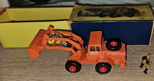 Matchbox K-3 Hatra Tractor Shovel, VGC in Original Box - Picture 5 of 10