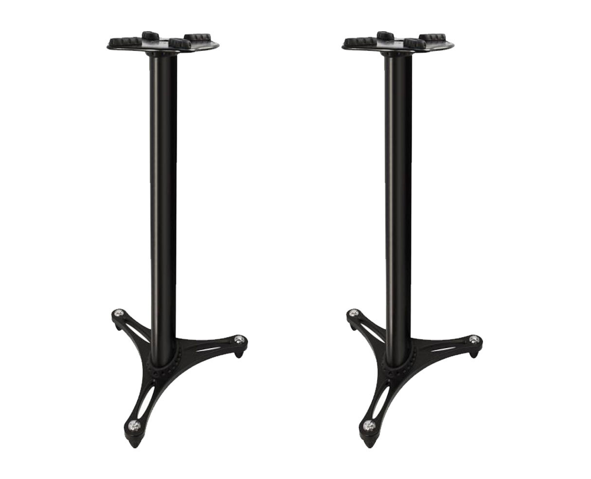 Ultimate Support MS-90/36B MKII Studio Monitor Stands with Decoupling Pads