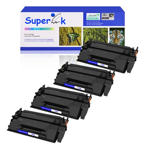 4 Pack CF226X Black Toner for HP LaserJet Pro M402dn M402n M402d M402dw M402dne