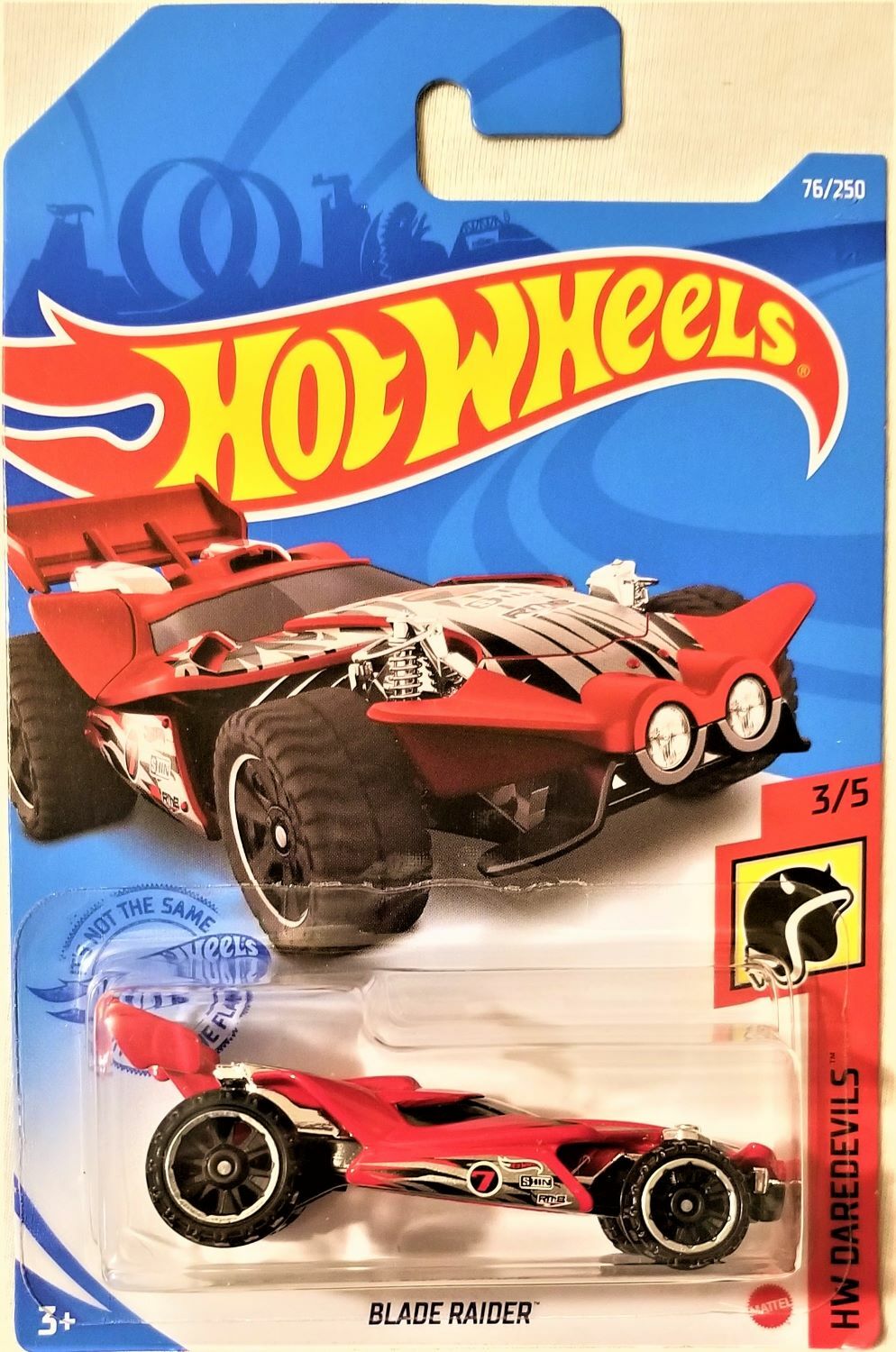 Hot Wheels - 2021 HW Daredevils 3/5 Blade Raider 76/250 (BBGTC64)