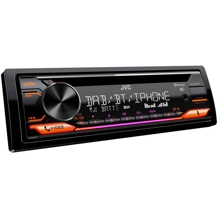 JVC KD-DB922BT DAB+ Bluetooth Alexa USB AUX CD Car Stereo – iPhone/Android SWC - Image 4 of 4