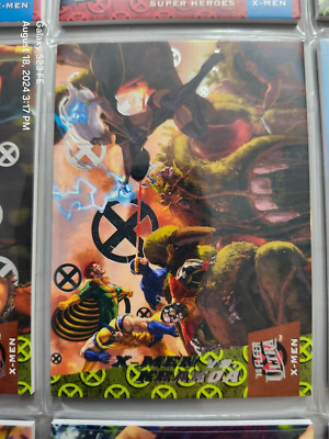Marvel Trading Card Ultra X Men Silver Greatest Battles X Men Vs Krakoa