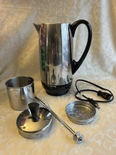 Farberware Superfast Fully Automatic 12 Cup Percolator Coffee Pot Model 142 B US