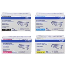 Brother TN-439 Ultra High Yield BK C Y M Toner Cartridge
