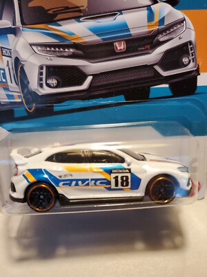 ミニカー HotWheels Honda Civic Type R Chase 0/5 07 Honda Civic Type R Hot Wheels - 2025 Chase Car - HWtreasure.com