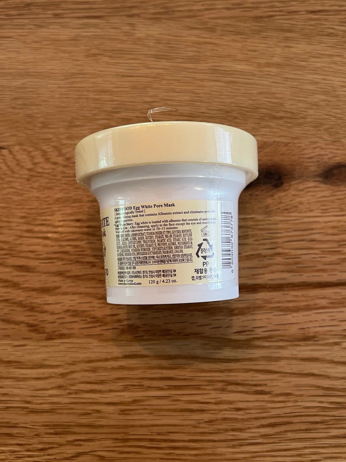 Skinfood Egg White Pore Mask 120g Face Mask - Brand New Sealed 4