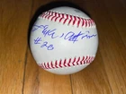 NEGRO LEAGUER GREENSBORO RED BIRDS LUTHER LUKE ATKINSON SIGNED BALL BASEBALL COA