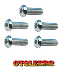 5 Chrome Allen Bolt Timing Point Cover Hardware Kit for 99-15 Harley Big Twin