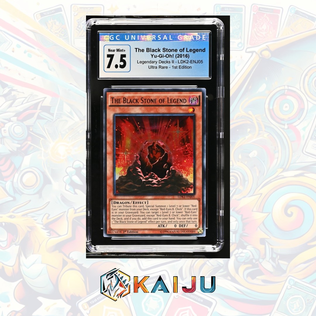 Black Stone of Legend LDK2-ENJ05 1st Ed Legendary Decks II Yugioh Card  