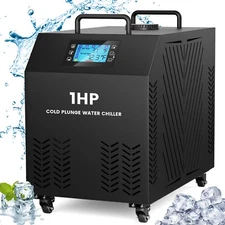 Ice Bath Water Chiller - 1HP Hot + Cold Plunge With Filter, WiFi, Ozone