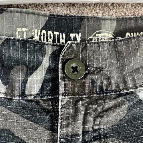 Pantalones Cortos Dickies Cargo Para Hombre 38 Multicolor Camuflaje 100% Algodón Calce Relajado Logo - Imagen 2 de 8