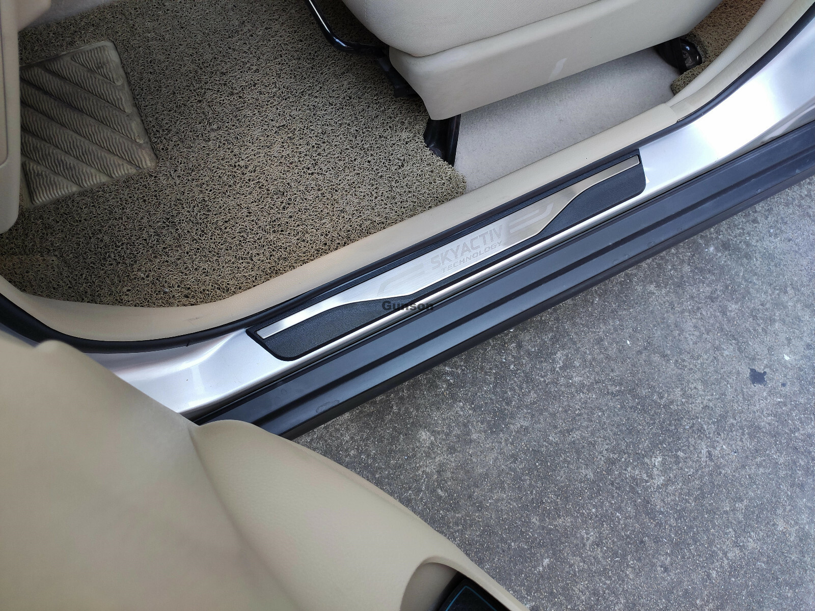 For Mazda Cx-5 Car Accessories Door Sill Protector Guard Scuff Plate 2011-2013