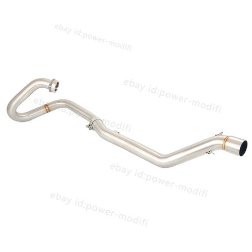 51MM For Suzuki DRZ400S DRZ400SM 2000-2024 Exhaust Muffler Pipe Header Mid Tube - Picture 8 of 12