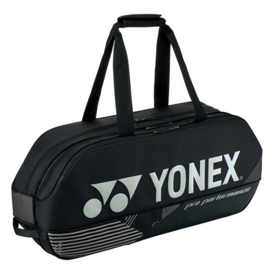 YONEX 24S/S Tennis Badminton Bag Tournament Pro Series Bag Black