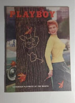 プレイボーイ　GINA PLAYBOY MAGAZINE NOV 1955 GINA LOLLOBRIGIDA BARBARA CAMERON
