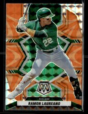 2022 Panini Mosaic #51 Ramon Laureano Reactive Orange Mosaic card