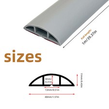 D Line Self Adhesive Trunking Electrical Cable Conduit Wire Channel Dline PVC UK
