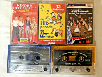 Kinder Tonband Musik Cassetten MC  - gut erhalten - bitte wählen