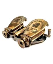 Antique Maritime Brass Monocular Binocular Vintage Nautical spyglass Designer