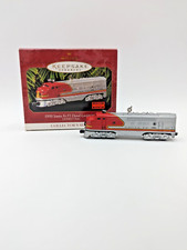 Hallmark Keepsake Lionel 1950 Santa Fe F3 Diesel Locomotive Train Ornament 1997