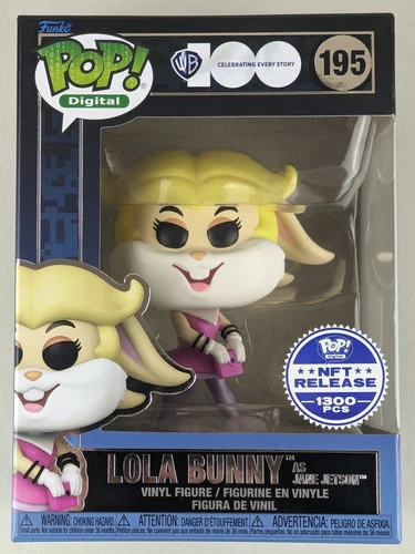 Funko POP! Digital #195 Lola Bunny as Jane Jetson WB 100th Anniversary Legendary