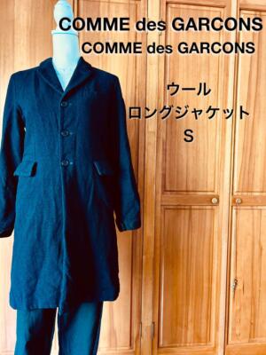 Comme Des Garcons Wool Long Jacket Women Size JP-S Japan Comme Des Garcons Wool Long Jacket Women Size JP-S Japan