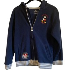 Walt Disney World Mickey original authentic fleece zip up Youth