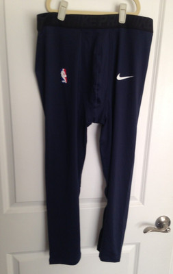 NIKE NBA Compression Leggings 2XL-Tall AA0751-419 Men s Color Navy Blue 