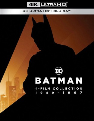 Batman: The 4-Film Collection, 4K Ultra HD Blu-ray (New) C