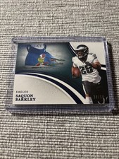 2025 PANINI IMMACULATE COLLECTION 69 SAQUON BARKLEY BLUE /50 Merry Grinchmas