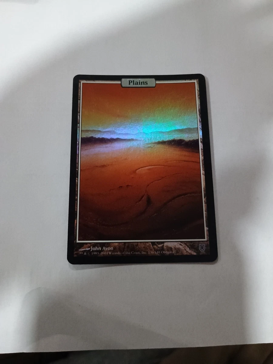 Land Magic: The Gathering Unhinged Full Art Individual Trading