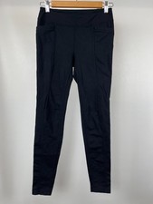 Athleta Womens Size Small Black High Rise Side Pocket Back Pocket Leggings